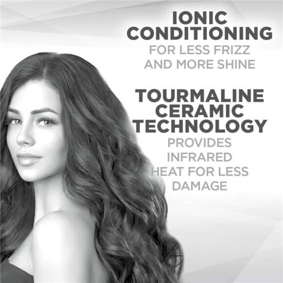 Hair Dryer with Folding Handle and Retractable Cord, 1875W Travel Hair - Picture 4 of 7